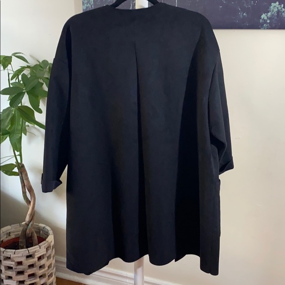 Faux Suede Dress Jacket - Picture 2 of 2